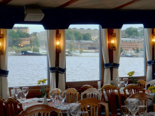 Stockholm Dinner Cruise View.